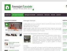 Tablet Screenshot of amenajari-locuinte.ro